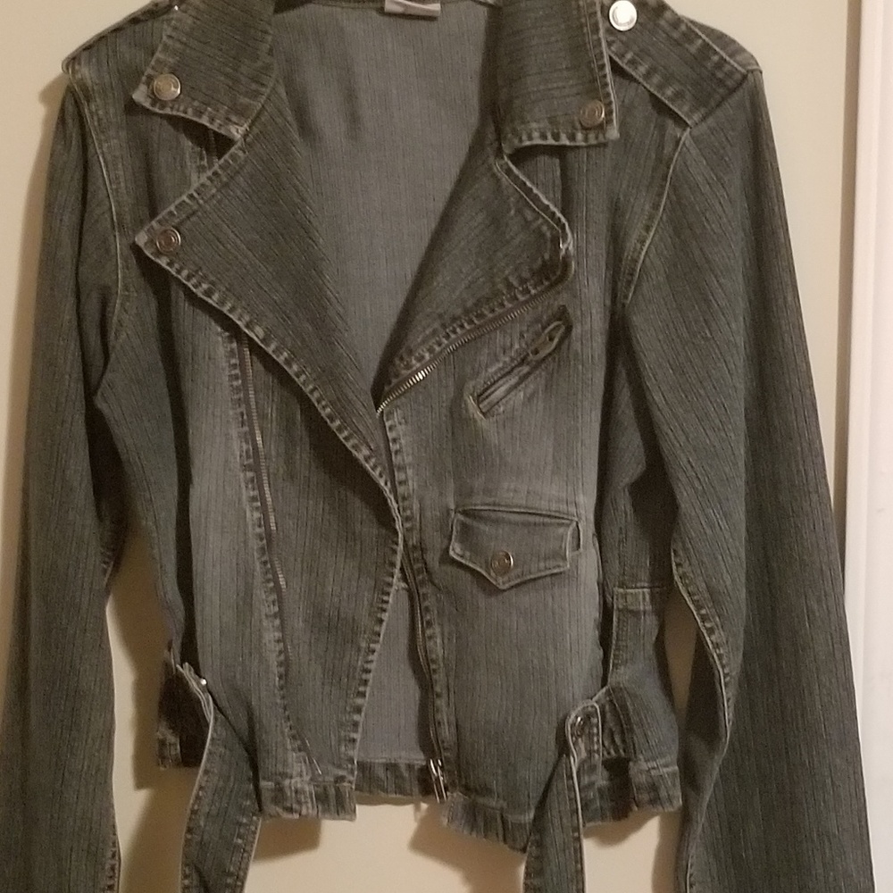 Vintage BLUE denim coat